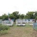 Fotografia przedstawiająca Prace porządkowe na cmentarzach w Oziornoje, Czkałowie i Jasnej Polanie w Kazachstanie