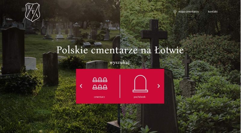 Fotografia przedstawiająca Inventory of Polish tombstones in cemeteries in former Inflants