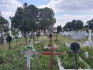 Fotografia przedstawiająca Dokumentacja terenowa polskiego dziedzictwa kulturowego na cmentarzu w Wikszanach w Rumunii