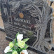 Fotografia przedstawiająca Tombstone of Polina Tarasevich in the Porudomin cemetery
