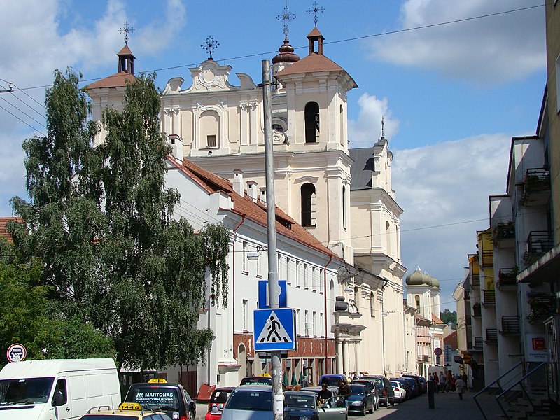 Fotografia przedstawiająca Badania architektoniczne kościoła pw. św. Ducha w Wilnie