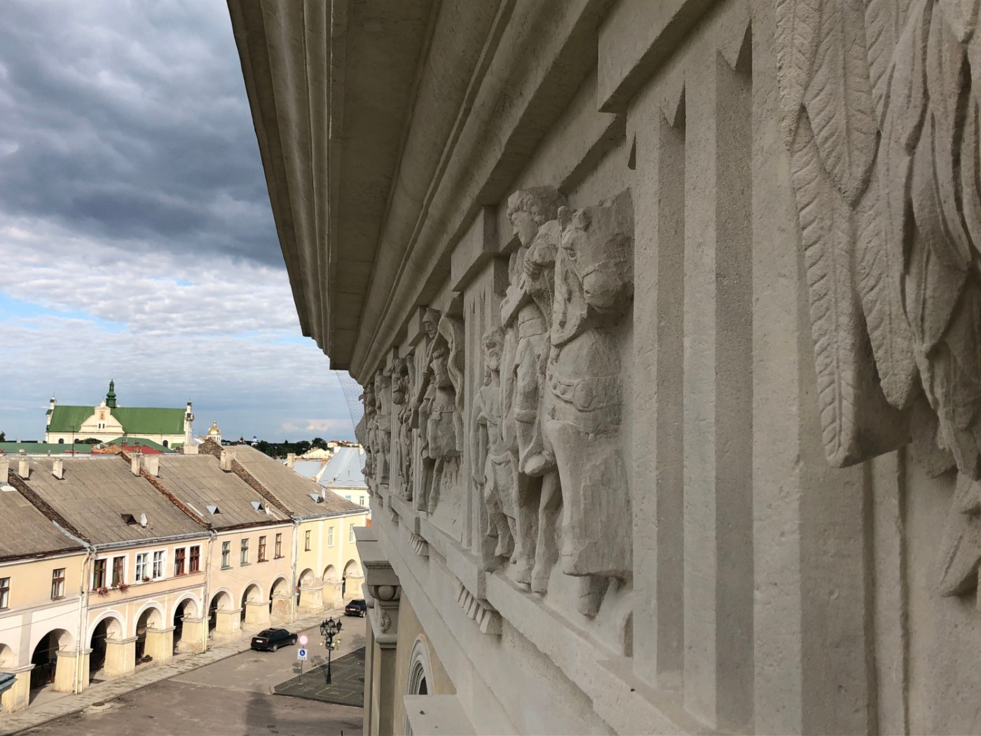 Photo montrant Conservation work on Polish monuments in Zhovkva (stage VI)