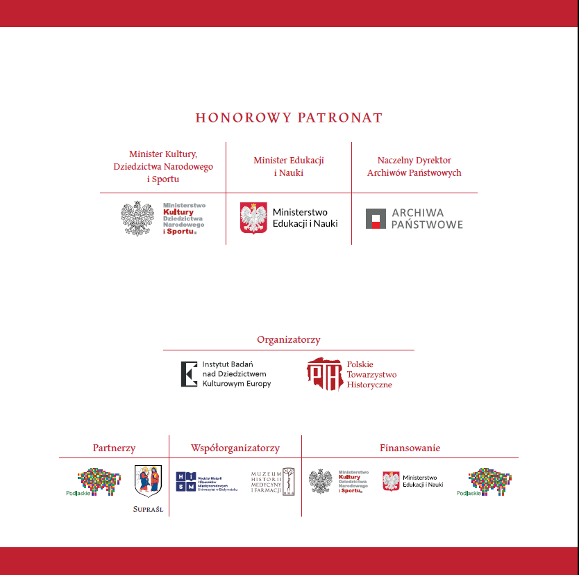 Fotografia przedstawiająca Organisation of the 5th International Scientific Congress \"State of research on the multicultural heritage of the former Republic of Poland\"