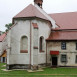 Fotografia przedstawiająca Construction and conservation project for the renovation of the façade and protection of the frescoes of St Anne\'s Church in Ssiadovice, Ukraine