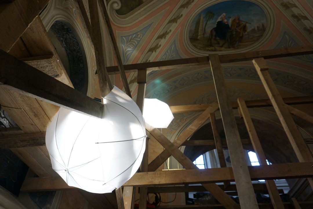 Photo montrant Restoration work at St Anthony\'s Church in Lviv