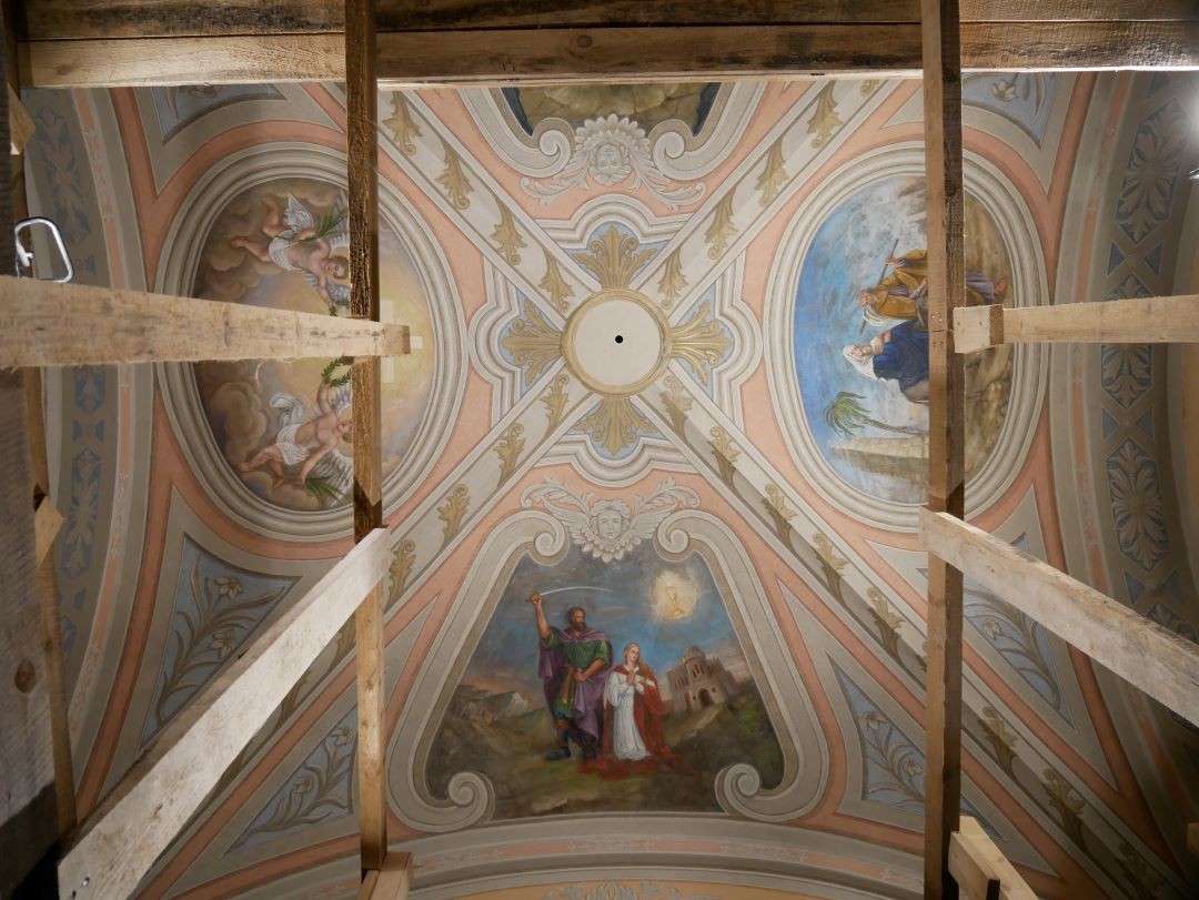 Photo montrant Restoration work at St Anthony\'s Church in Lviv