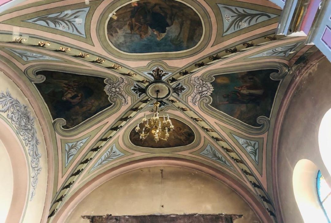 Photo montrant Restoration work at St Anthony\'s Church in Lviv