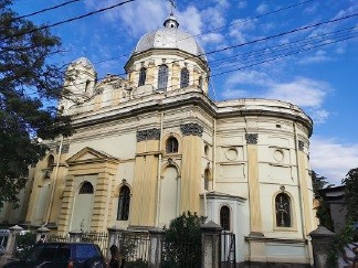 Photo montrant Restoration and conservation work on the Church of Sts. Saints Apostles Peter and Paul in Tbilisi, Georgia