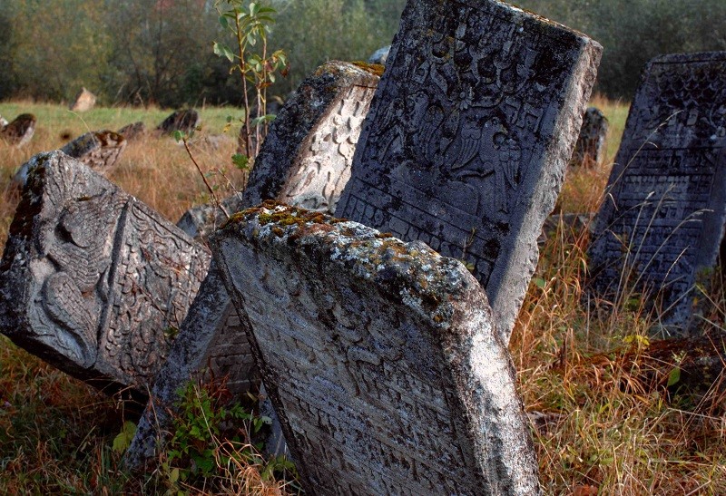Fotografia przedstawiająca Inventory of cemeteries in Yablonovo, Ukraine