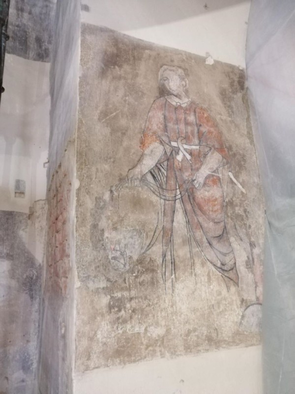 Photo montrant Conservation of Baroque polychromies in the Church of the Assumption of the Virgin Mary, Holy Cross and St Bartholomew in Drohobych