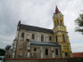 Fotografia przedstawiająca Projekt budowlano-konserwatorski więźby i pokrycia dachu oraz wieży kościoła św. Mikołaja w Starym Samborze, Ukraina