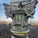 Fotografia przedstawiająca Column in Novosibirske Zahalchytsya - restoration works