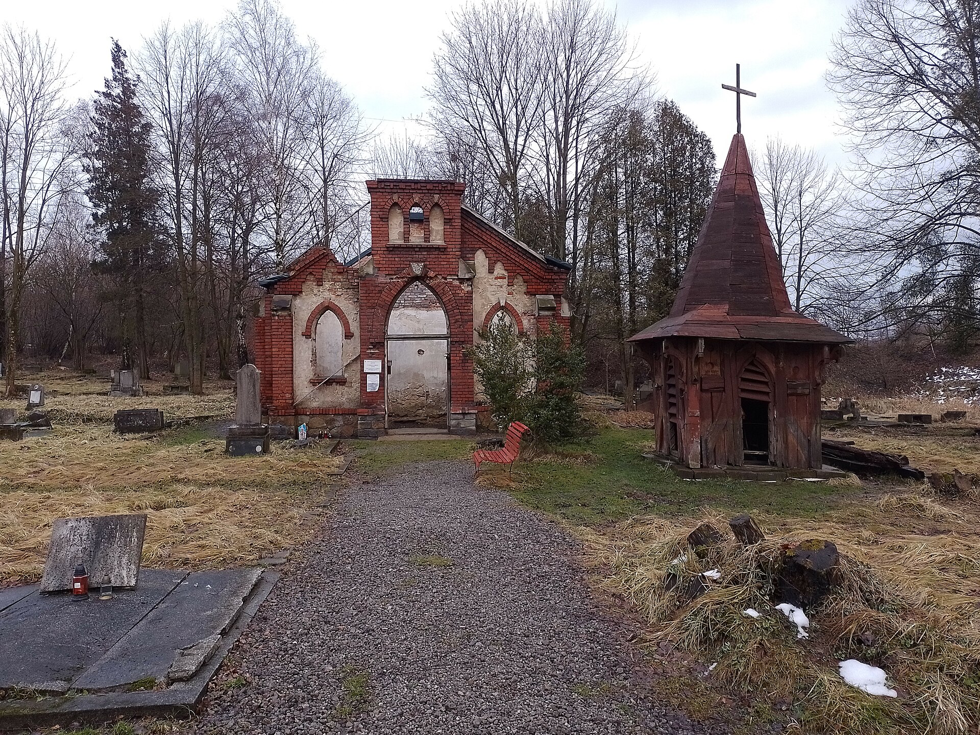 Fotografia przedstawiająca Cmentarz Ewangelicki w Karwinie
