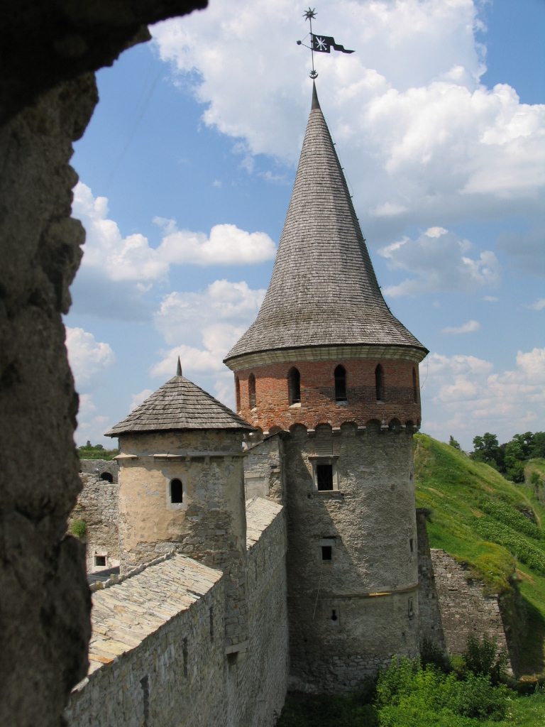 Fotografia przedstawiająca Zamek w Kamieńcu Podolskim