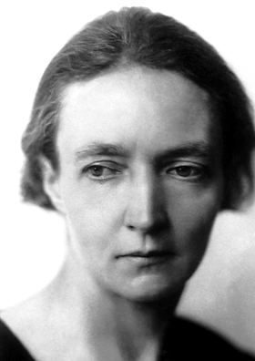Fotografia przedstawiająca Irène Joliot-Curie