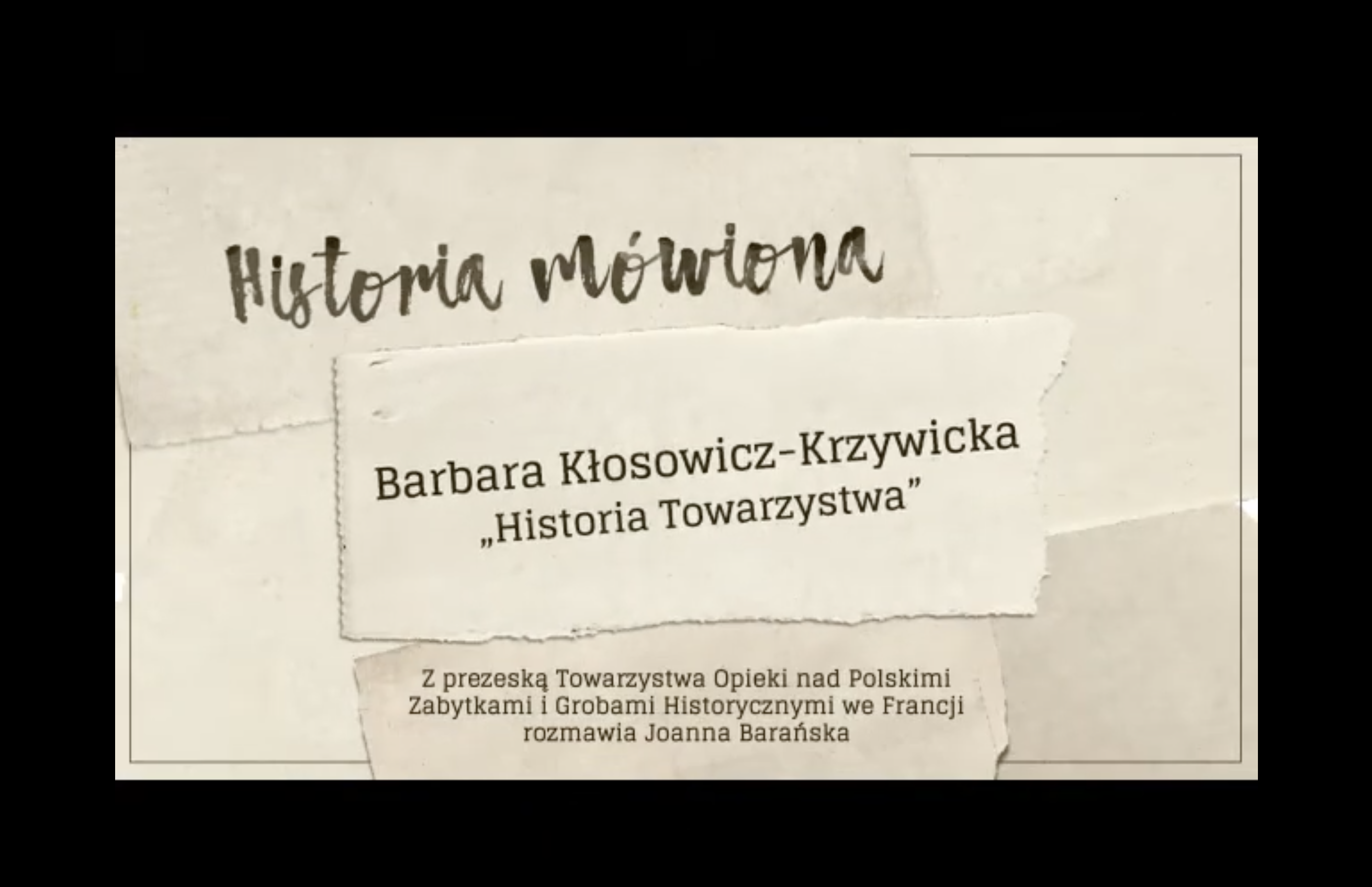 Fotografia przedstawiająca Barbara Kłosowicz-Krzywicka - Historia Towarzystwa