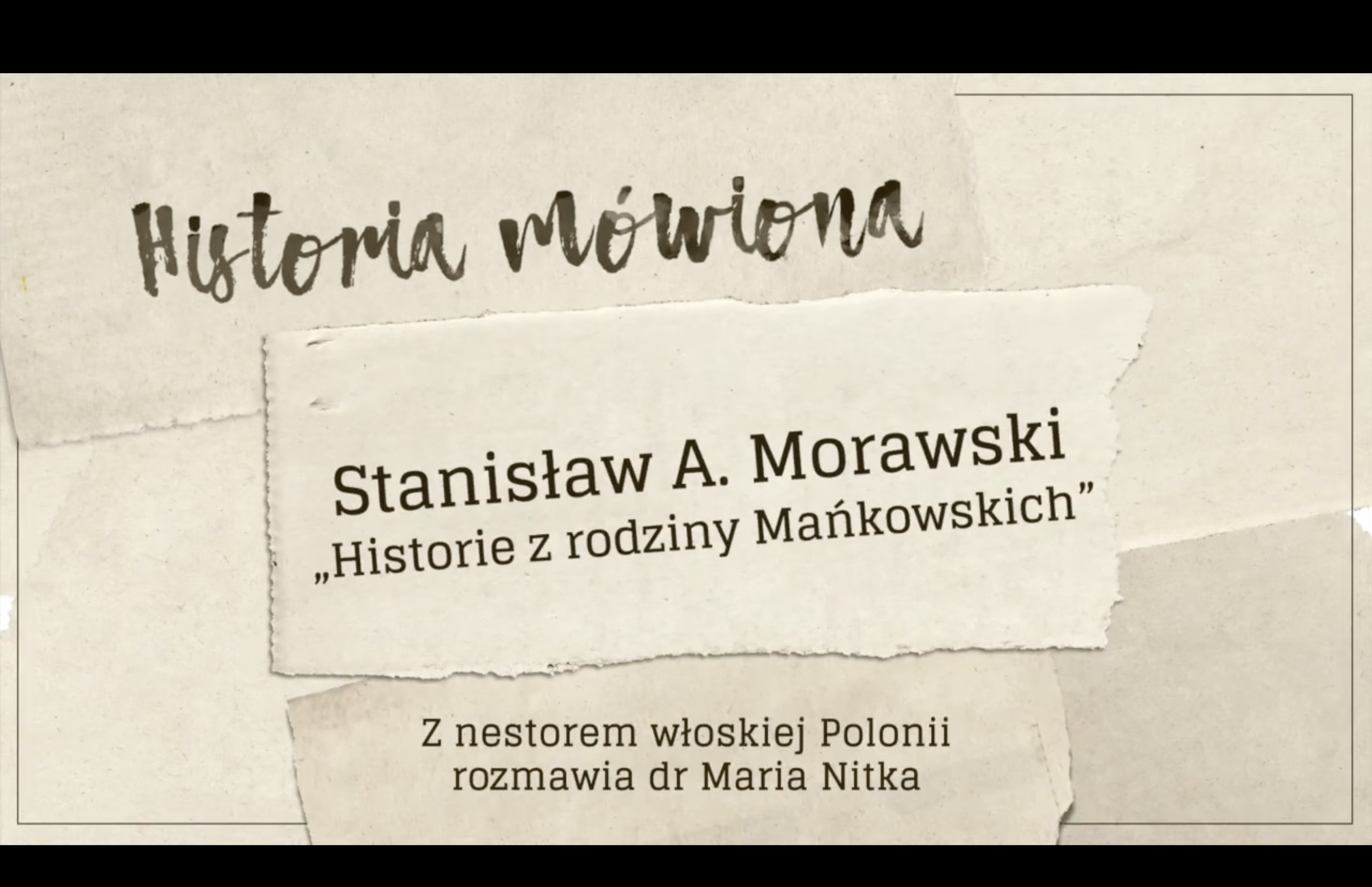 Photo montrant Stanisław A. Morawski - Histoires de la famille Mankowski