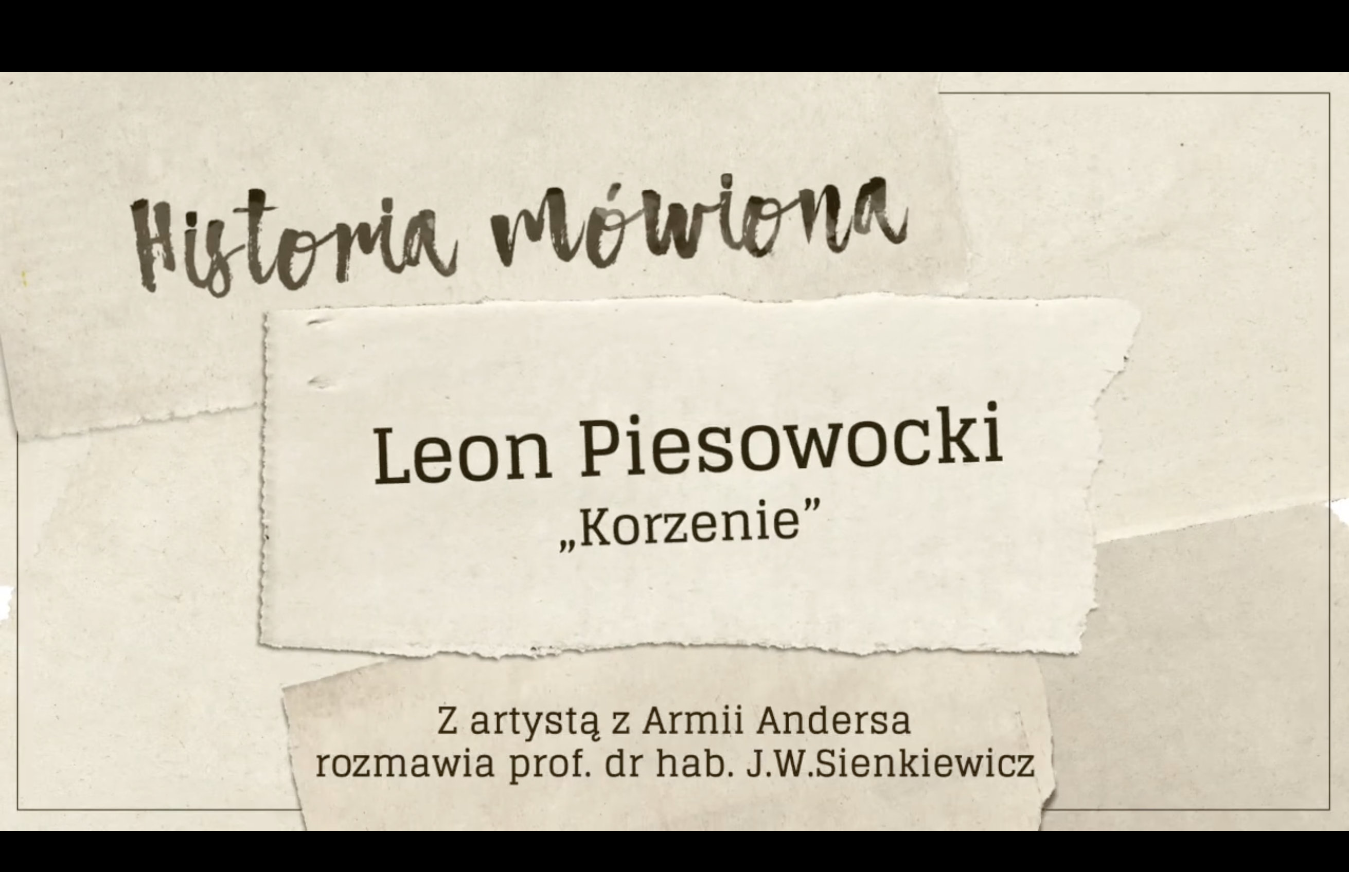 Fotografia przedstawiająca Leon Piesowocki - Korzenie