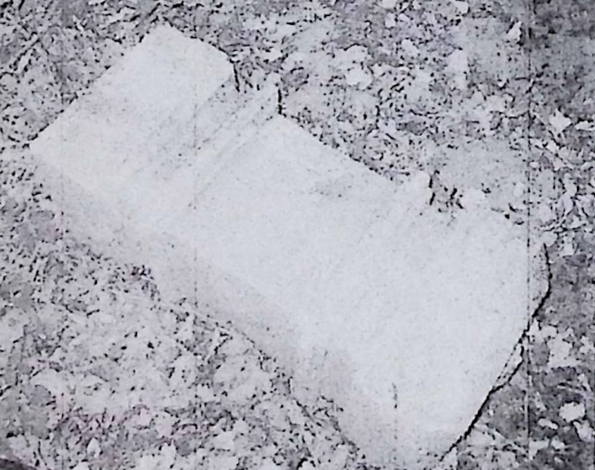 Photo showing Tombstone of [...] Delik and Józefa [...].