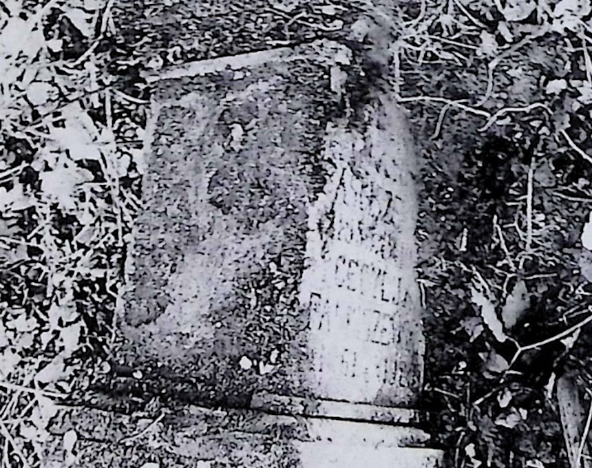 Photo showing Tombstone of Cecilia and Jan Fasciszewski