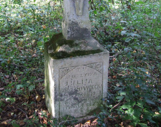 Nagrobek Julii Grabowieckiej, stan z 2007