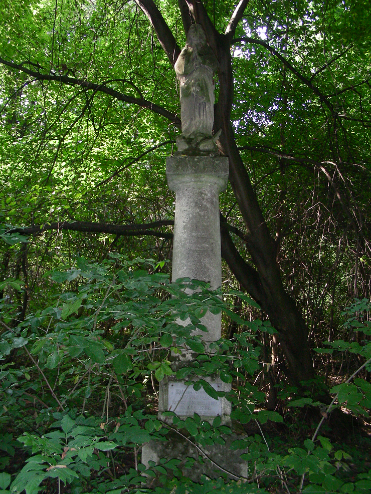 Grobowiec Kajetana Prawdzic Szamoty, cmentarz w Kowalówce, stan z 2007 r.