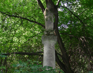 Grobowiec Kajetana Prawdzic Szamoty, cmentarz w Kowalówce, stan z 2007 r.