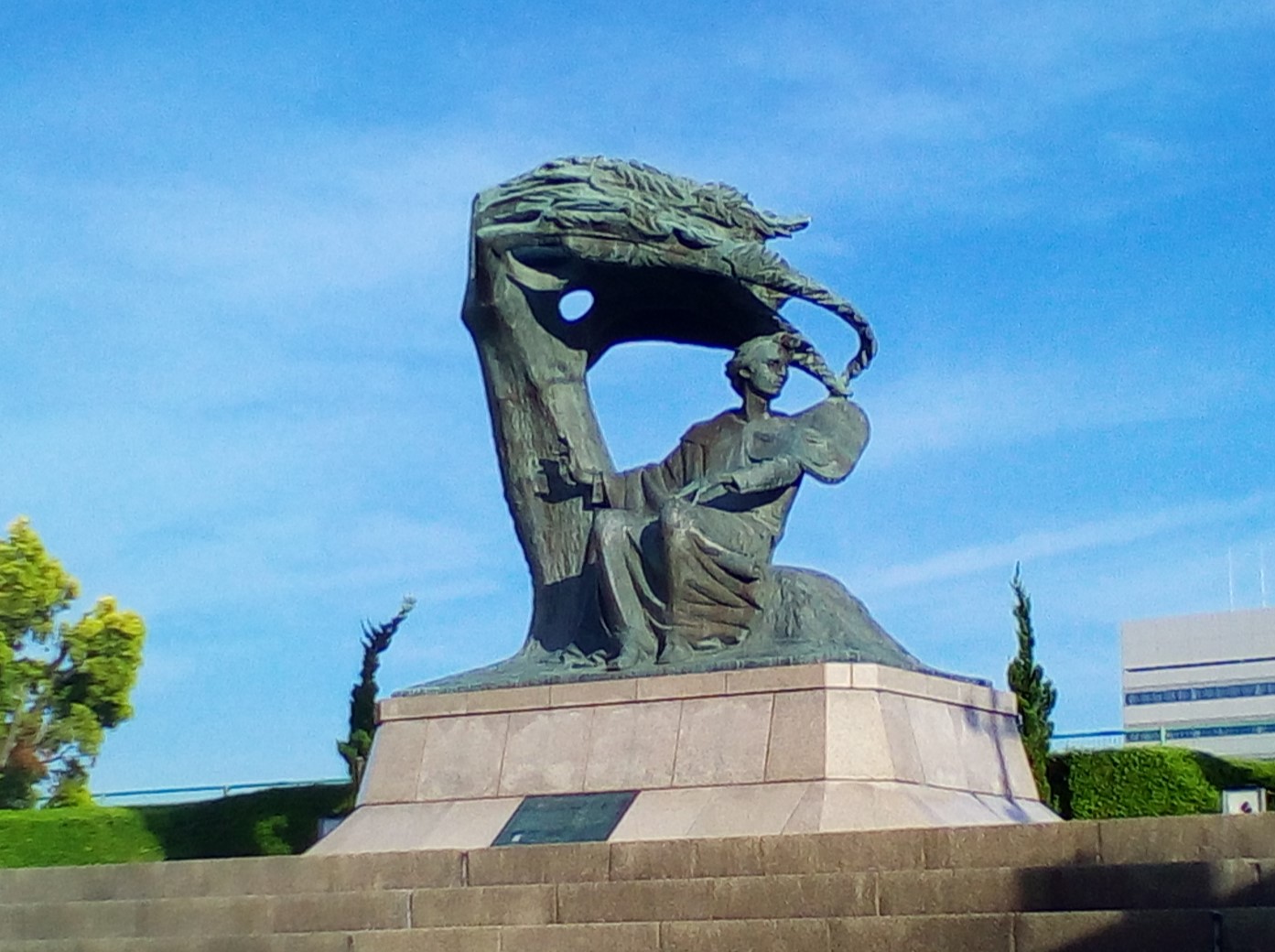 Fotografia przedstawiająca Monument to Frederic Chopin in Hamamatsu