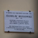 Fotografia przedstawiająca Plaque commemorating Stanislaw Brzozowski in Florence