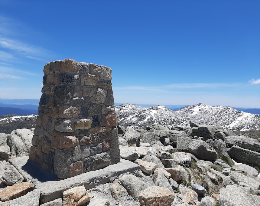 Photo showing Mount Kosciuszko in Australia