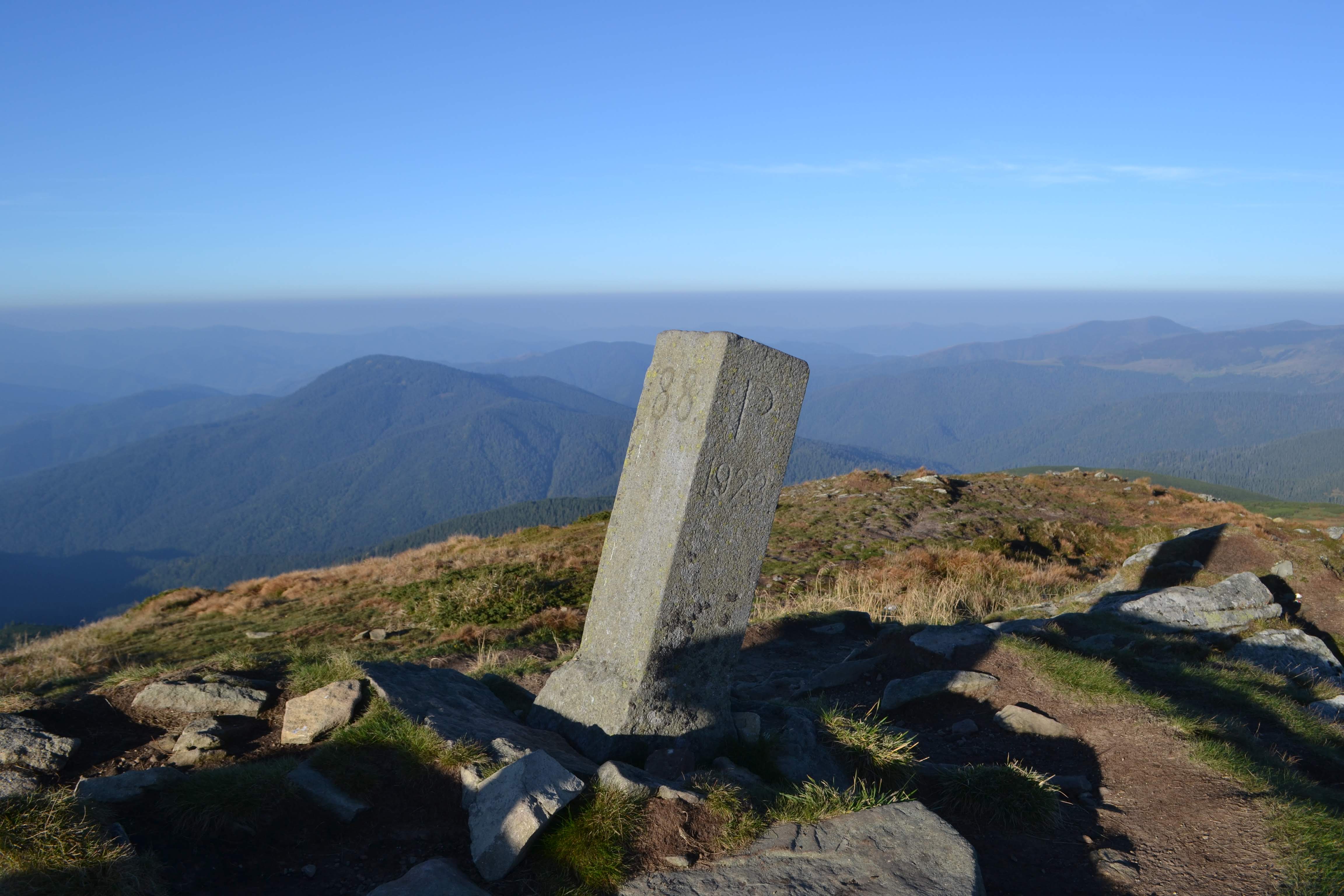 Photo montrant Postes frontières historiques entre la Pologne et la Tchécoslovaquie dans les montagnes de Czarnohora