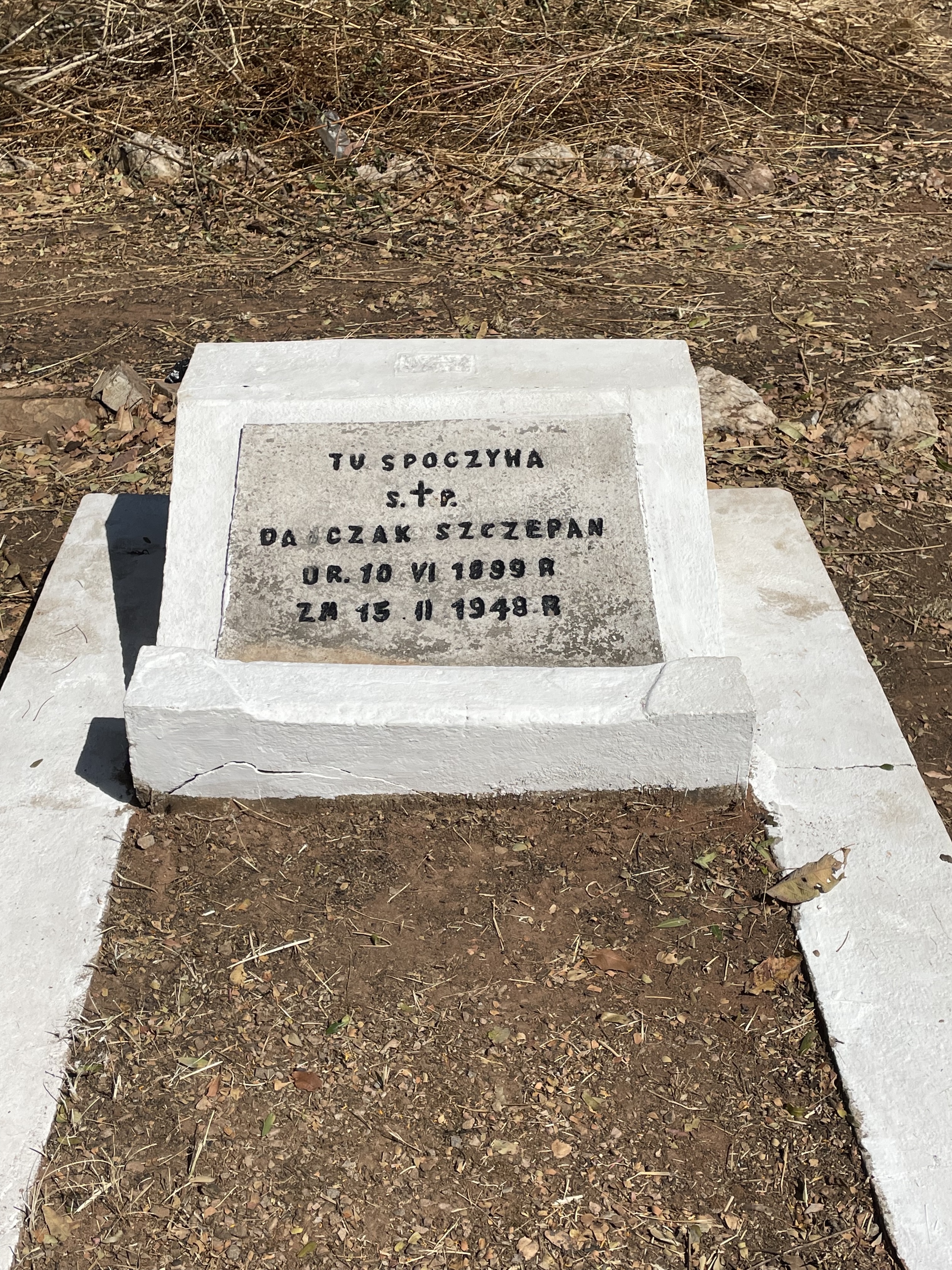 Fotografia przedstawiająca Polish cemetery in Bwana M\'Kubwa (Zambia)