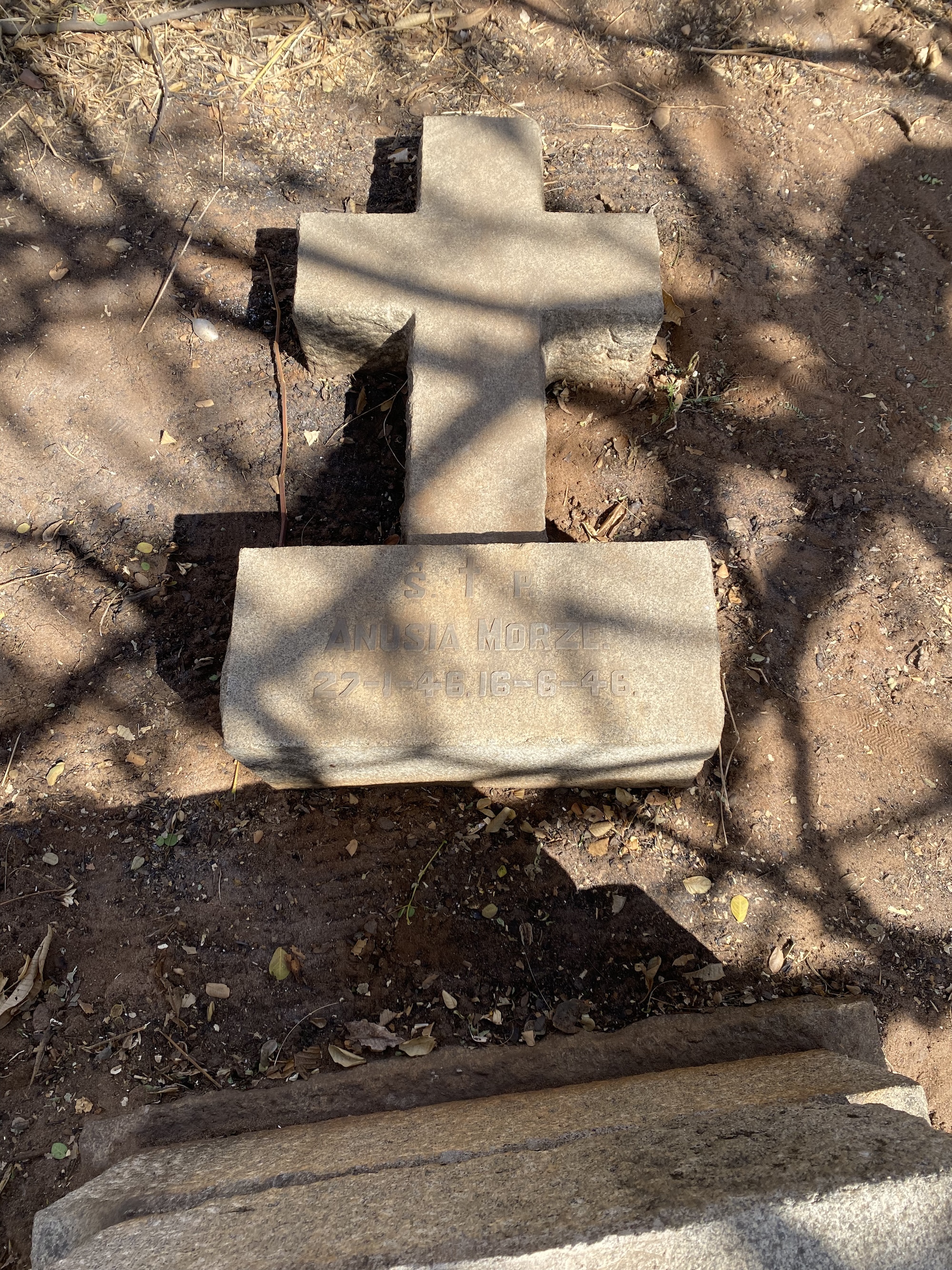 Fotografia przedstawiająca Polish cemetery in Livingstone (Zambia)