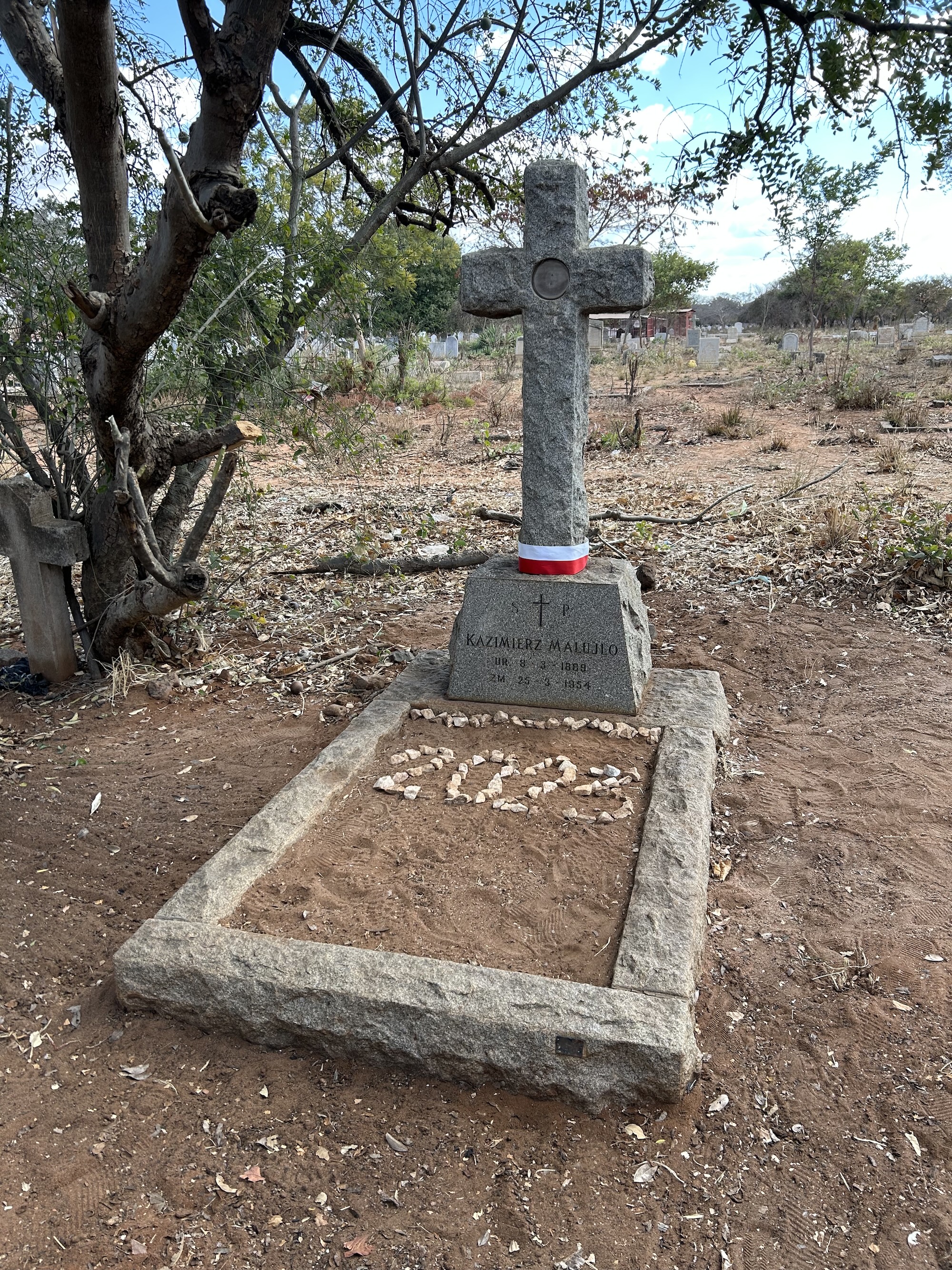 Photo montrant Polish cemetery in Livingstone (Zambia)