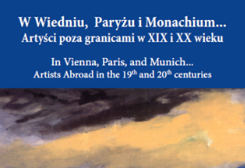 Fotografia przedstawiająca Dorota Kudelska, \"In Vienna, Paris and Munich... Artists Beyond Borders in the 19th and 20th Centuries\" - publication of the Polonica Institute