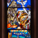 Fotografia przedstawiająca Cycle of six stained-glass windows by Jan Janczak in the Church of St Pankracy