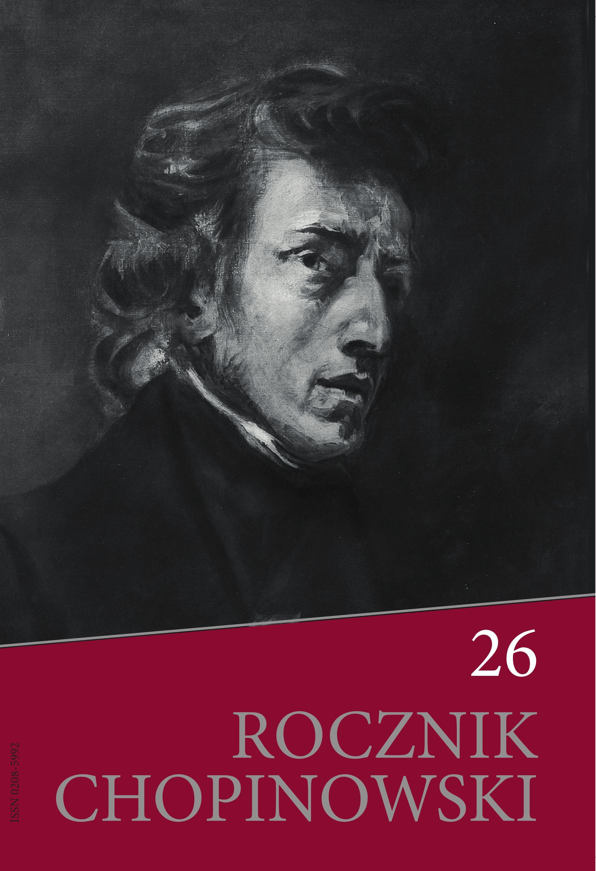 Photo showing \"Chopin Yearbook\" - publication of the Polonica Institute