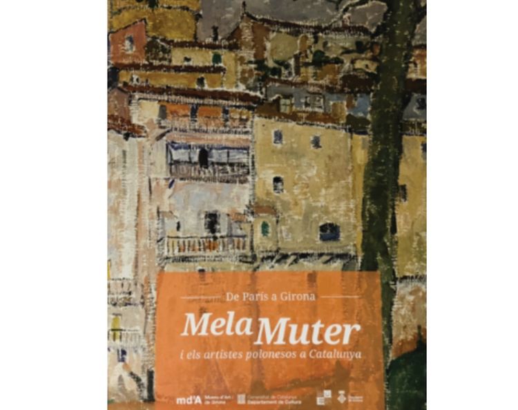 Photo showing \"Catalogue De París a Girona Mela Muter i els artistes polonesos a Catalunya (From Paris to Girona. Mela Muter and Polish artists in Catalonia)\" - publication by the Polonica Institute