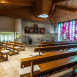 Photo montrant Altarpiece and series of stained-glass windows by Jan Janczak in the parish church of St Anne in Opfikon