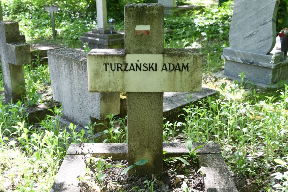 Fotografia przedstawiająca Nagrobek Adama Turzańskiego