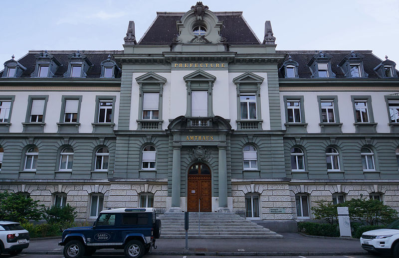 Fotografia przedstawiająca Administration building complex - Amthaus and prison