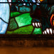 Photo montrant Stained glass window \"Christ the Judge\" by Józef Mehoffer in the Saint-Martin church in Onnens