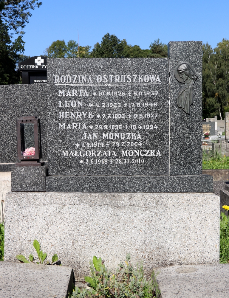 Photo montrant Tombstone of the Ostruszkova family