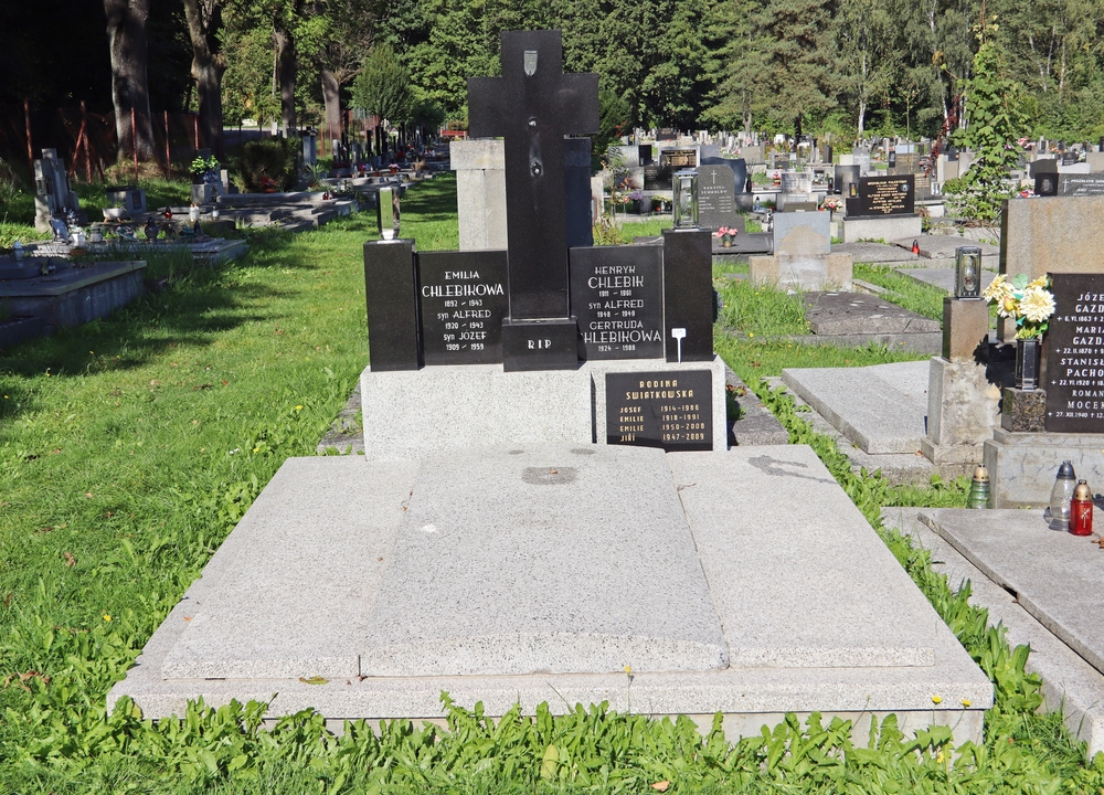 Photo montrant Tombstone of the Chlebik and Swiatkowski families