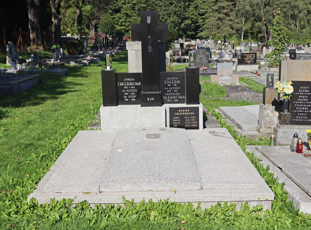 Photo montrant Tombstone of the Chlebik and Swiatkowski families