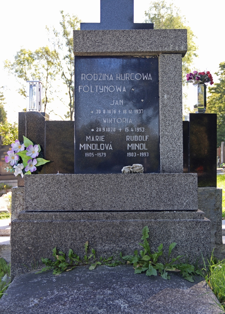 Fotografia przedstawiająca Tombstone of the Kurcowa Foltynowa family
