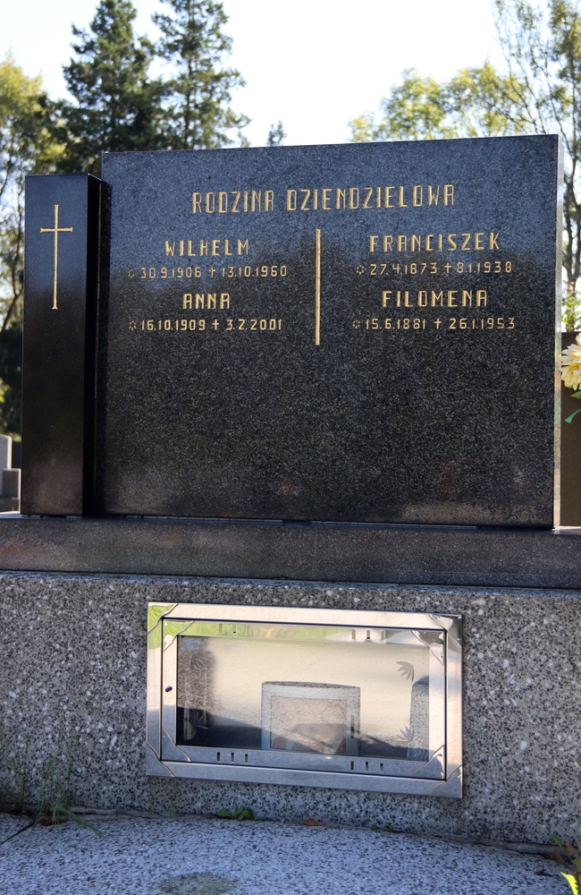Photo montrant Tombstone of the Dziendzielová family