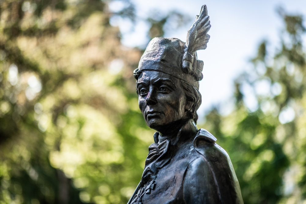 Fotografia przedstawiająca Monuments to Tadeusz Kościuszko in Solura