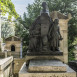 Fotografia przedstawiająca Nagrobek Klementyny z Tańskich Hoffmanowej na cmentarzu Père-Lachaise w Paryżu