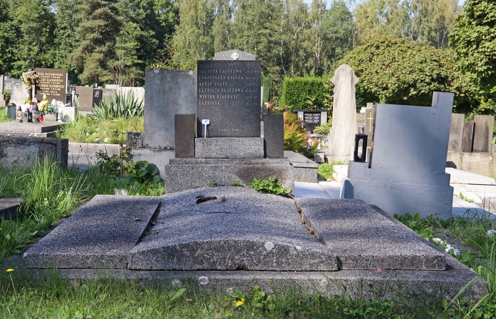 Photo montrant Tombstone of the Kaluza, Glatz and Stankusz families